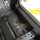 The newer, lower door sills.